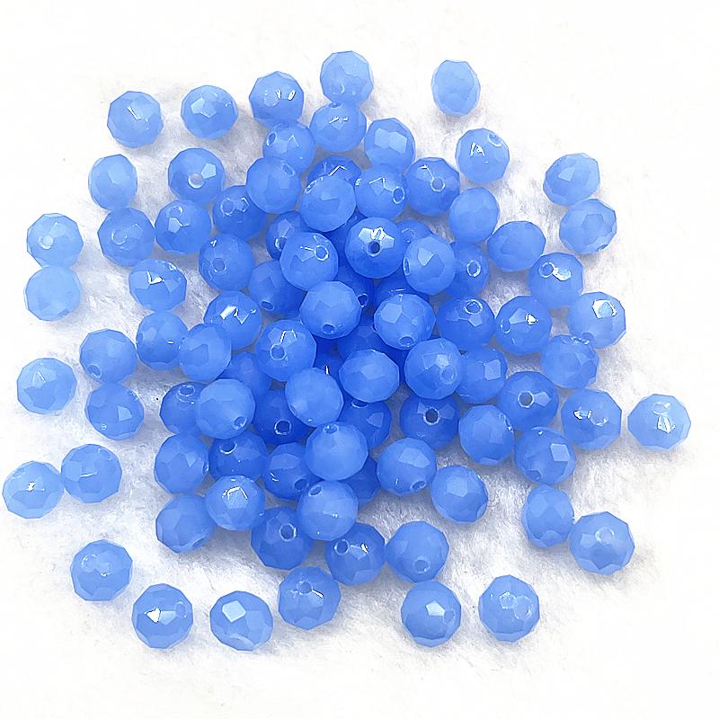 30pcs/lot 8x6mm Rondelle Austria Faceted Crystal Glass Beads,Wheel Beads,Transit Beads For Jewelry Making diy Bracelet Necklace