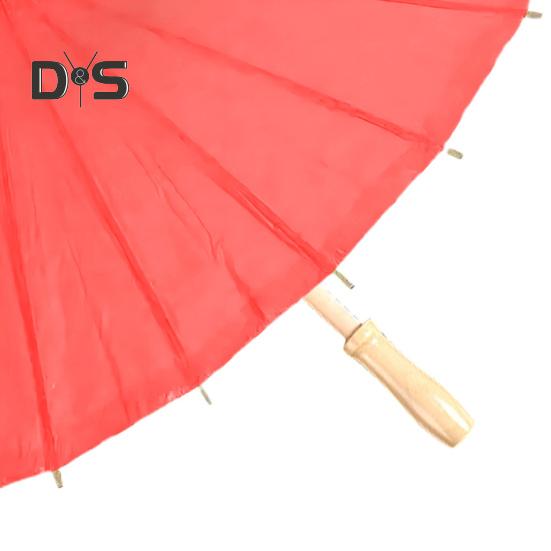 20/30/40/60/85CM Colorful Paper Umbrella Chinese Style DIY Crafts Decorative Oil-paper Painting Umbrella Bamboo Handle Oriental Parasol Party Favors