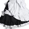 Cute Lolita Bunny Maid Cosplay Dress - Black & White