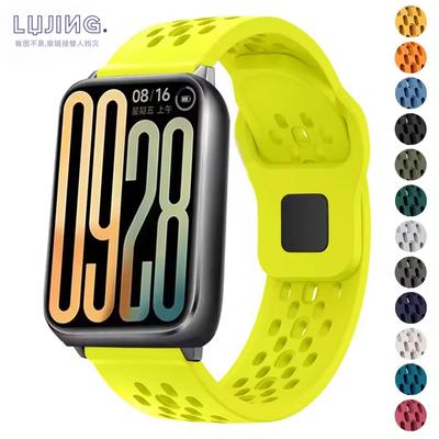 Sport Bracelet For Redmi Watch 6/5/4 Strap Watchband For Xiaomi Mi Band 9 Pro/8 Pro Hollow Out Silicone Band Accessories