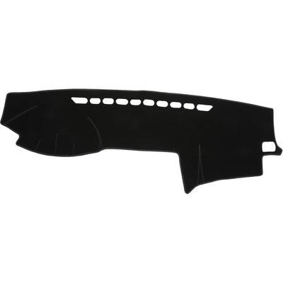 Dash Cover Compatible for Toyota Prado 120 Series 2003-2008, Non-Slip Polyester Black Center Console Dashboard Cover Pad Carpet