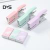 Small Hand-held Stapler 10-16 Sheet Capacity Stapler with 750 Staple Mini Desktop Stapler for Office School Home Travel