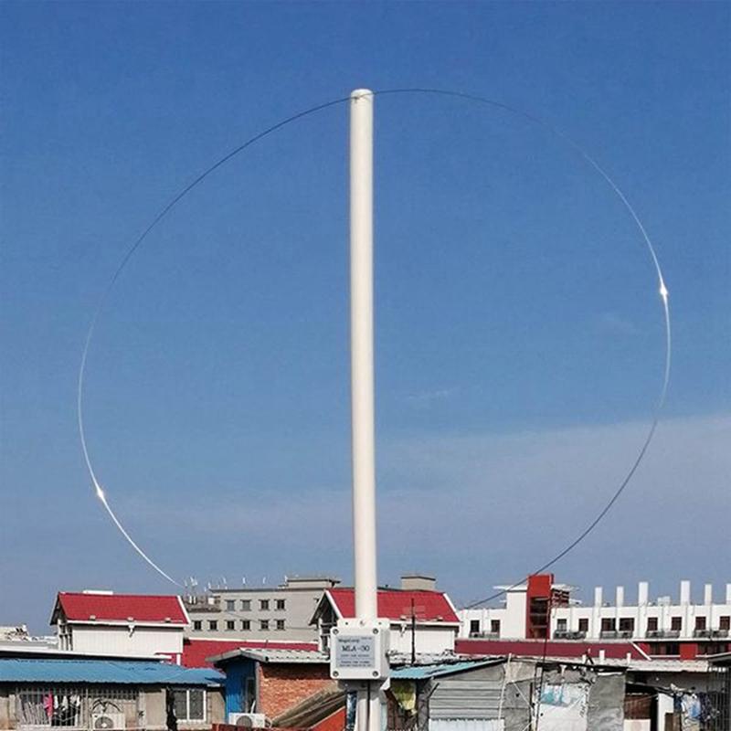 MLA-30+ Plus 0.5-30MHz Ring Active Receive Antenna SDR Loop Antenna Low Noise Medium Short Wave Radio Short Wave(BNC)