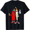 Funny Lighter And Weed Joint Couple Graphic Tee Cotton Short Sleeve Round Neck Unisexs Tshirt
