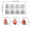 Silicone  Mold For Baking 3D Fruit Shape Chocolate Candy Soap Candle Mould Kitchen Accessories Cake Cupcake Decoration Tool