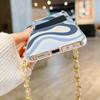 Wave Pattern Crossbody Lanyard Case For Samsung Galaxy Z Flip 7 6 5 4 5G Soft Folding Phone Cover For Galaxy Z Flip7 Flip5 Flip3