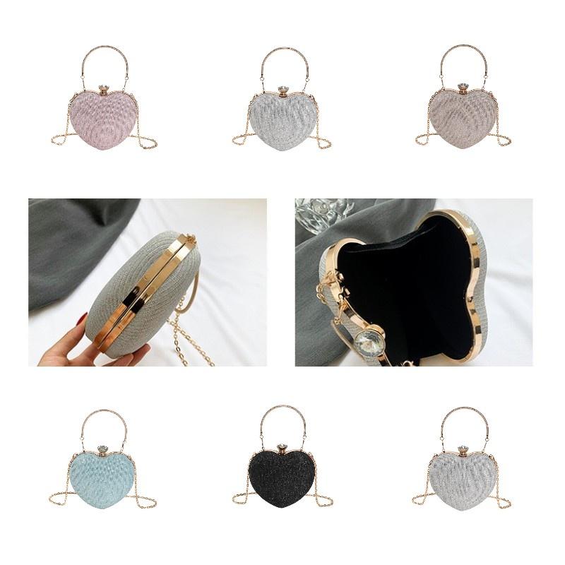 Trendy And Stylish Small Bag With Unique Lock Buckle 2023 Summer Fashion Chain Shoulder Crossbody Bag Gold Silver Pink Blue)