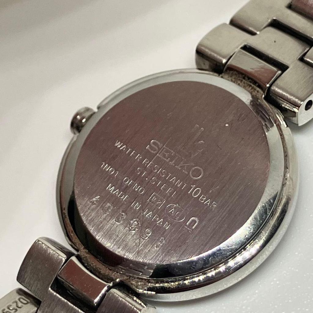 Used Excellent Condition, Working SEIKO LUKIA Women's Watch, 10P Diamond, Shell Dial, 403091