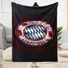 Bayern Munich Blanket Durable Comfort Suitable for Office Seaside Sofa All-Season Use Modern Style Gift for Travel Home Birthdays