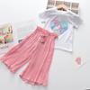 Bear Leader Girls Clothing Sets 2023 Brand Girls Clothes Kids Clothing Sets Unicorn Sequins Chiffon Children Clothing 2Pcs Suits