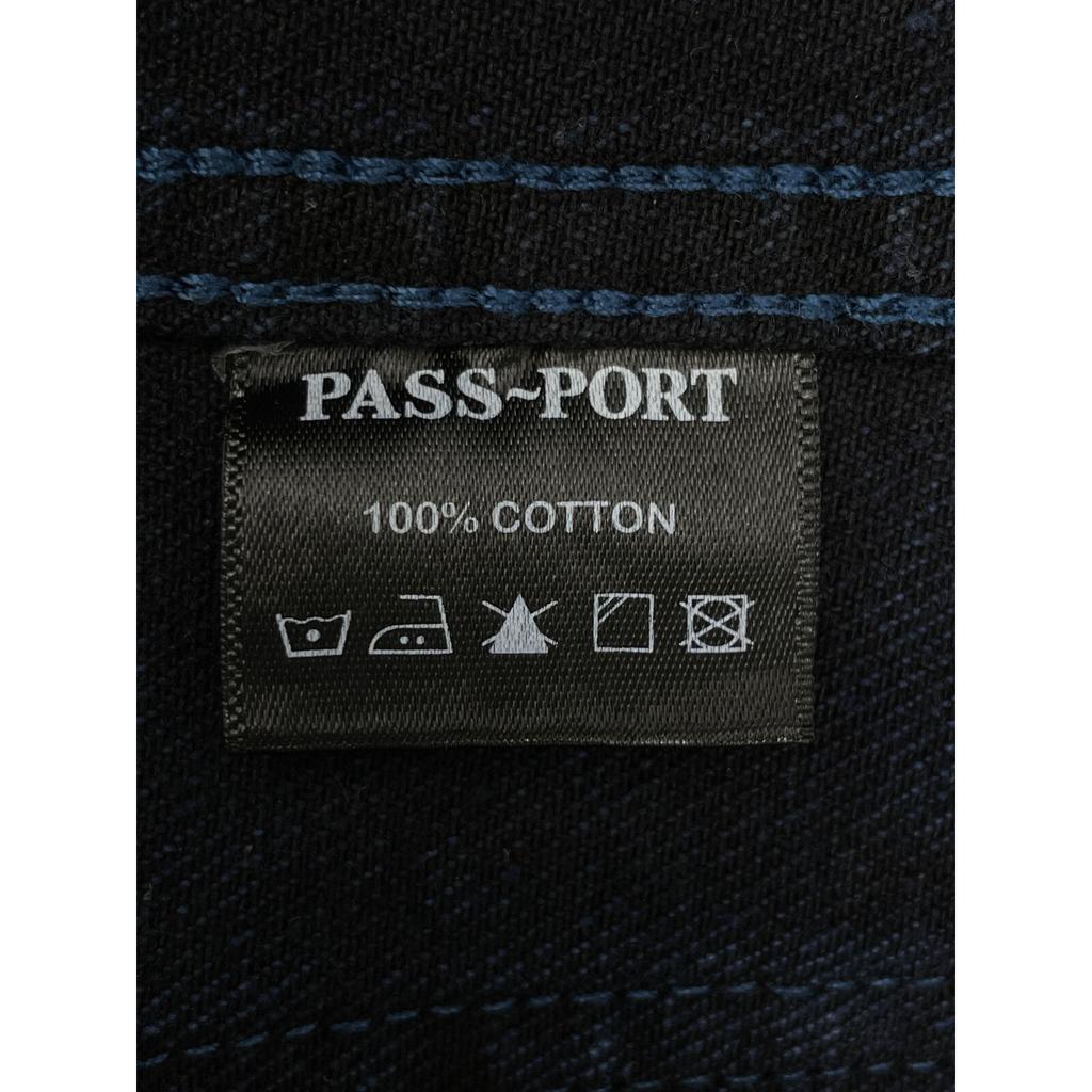 PASS~PORT Indigo Denim Jacket Coverall Jacket M Indigo blueUsed
