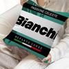 BBianchiS Bike Logo Pillow Cushion Cover Pillowcase Living Room Sofa Home Decor Customized