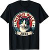 Harris Walz 2024 Funny Cat Election Kamala Harris Tim Waltz T-Shirt