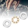 10pcs Thrust   Bearing Miniature High   Flat Steel Bearings Set (F2.5-6M 2.5x6x3mm)