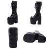 Platform 17cm Long Jockey High Side Cold Easy To Walk Cosplay [cnstone] Boots, Heel, Boots, Women's, Leg-Slimming, Boots, Adult, Heel, Lace-Up,