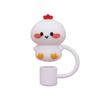 Straw Cover Cap For Cup, Silicone Straw Topper Compatible With Cup Tumbler With Handle,Straw Tip Covers For Cups Accessories