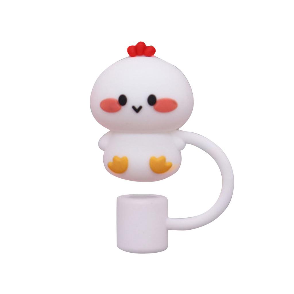 Straw Cover Cap For Cup, Silicone Straw Topper Compatible With Cup Tumbler With Handle,Straw Tip Covers For Cups Accessories