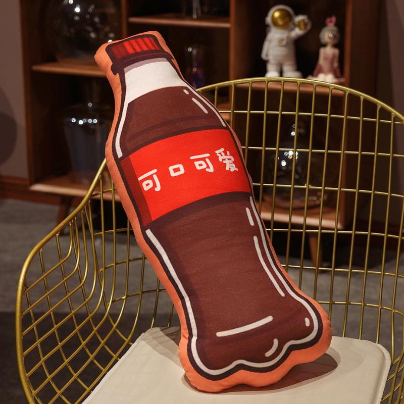 

55x25 см Милая плюшевая игрушка-бутылка, подушка, мягкая подушка для паузы, офиса, кровати, сна, подушка для домашнего декора, подарок, кукла для детей, девочек 55x25cm