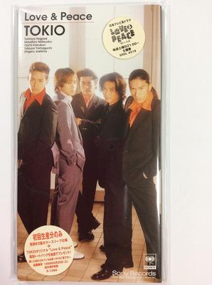 CD TOKIO, MARIKO OKABE, RYUICHI YAMADA - LOVE&PEACE  SRDL4519 Japan Japanese Pop Star Used