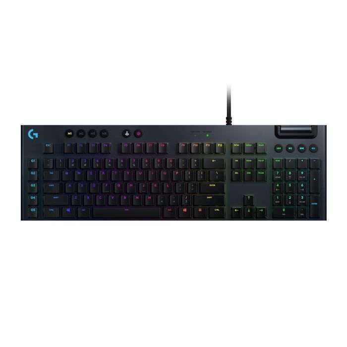 Clavier - LOGITECH - G815 - Mécanique - USB - Danois/Finlandais/Norvégien/Suédois