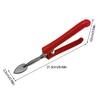Fruit Sheller Opener Durian Sheller Clamp Stainless Steel Ergonomic Design Fruit Shell Opener Gadgets for Dorm Restaurant