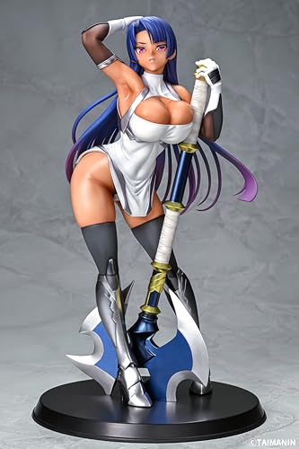 Q-six Taimanin RPGX Pale Young Purple Yatsumurasaki Tanned Ver. 1/6 Scale PVC Painted Complete Figure -