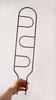Black Metal Support for Climbing Plants Portale 60cm - Modern Ladder for Flowers and Pots, Support Frame for Monstera and Hoje