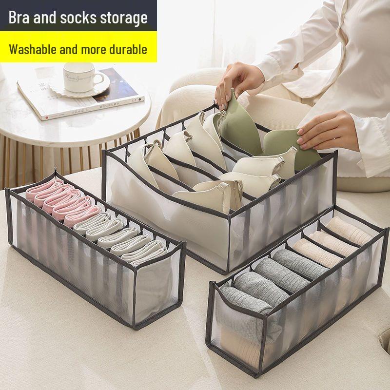 Durable Multi-purpose Bedroom Organizer Box for Clothing and Underwear