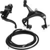 Black Bike Brake Kit 22.2 Mm Lever Clamp C Brake Caliper  Bike Maintenance