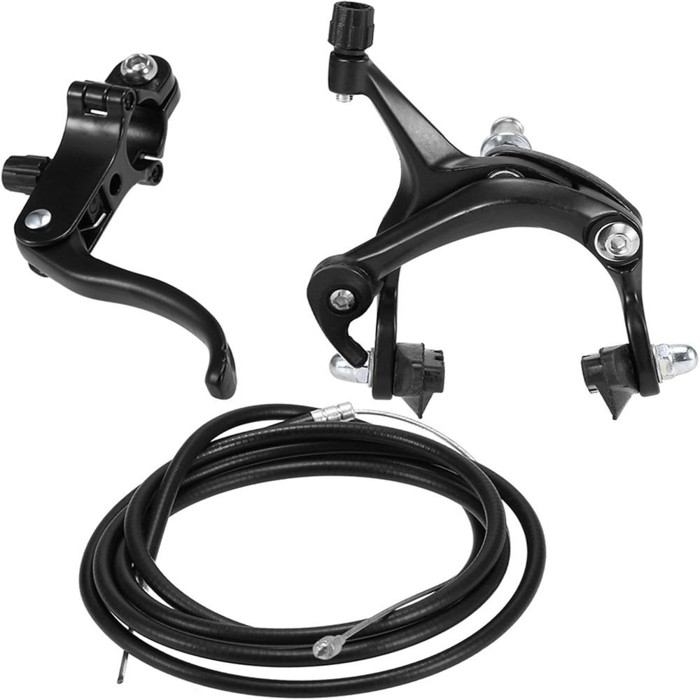 Black Bike Brake Kit 22.2 Mm Lever Clamp C Brake Caliper  Bike Maintenance