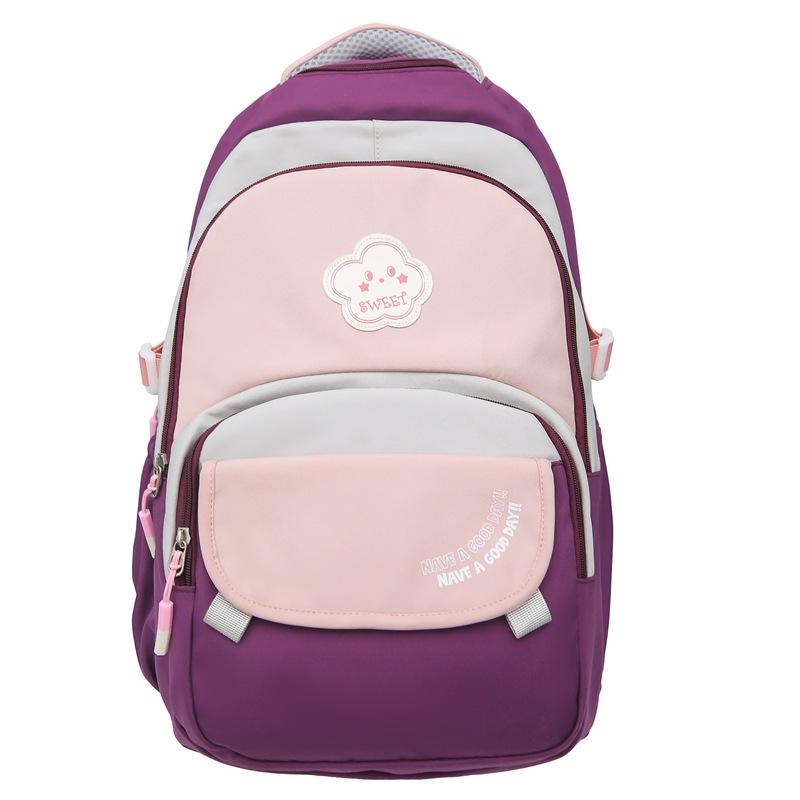 New Spring and Summer Versatile Casual Cute Fashionable Student Schoolbag Multi Purpose Large-capacity Quality Backpack