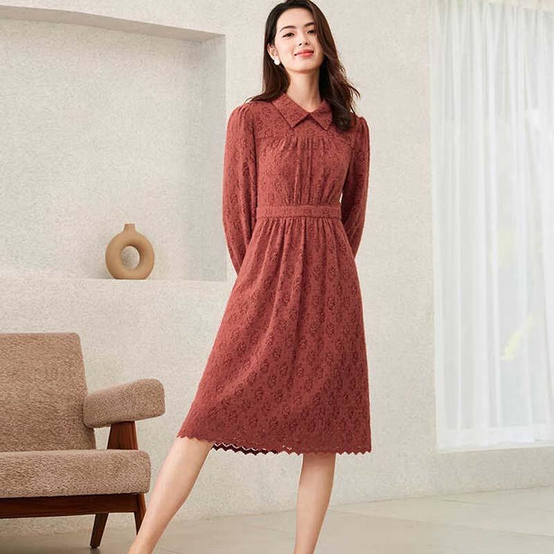 JESSIE Elegant Lace Dress M