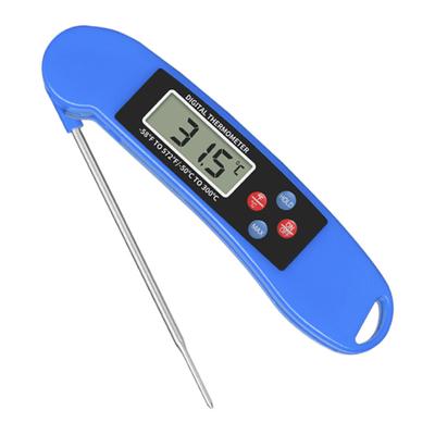 Faltbares Thermometer, hochpräzise, ​​batteriebetrieben, hitzebeständig, wasserdicht, Lebensmitteltemperaturtester, Fleischthermometer mit Prob für zu Hause