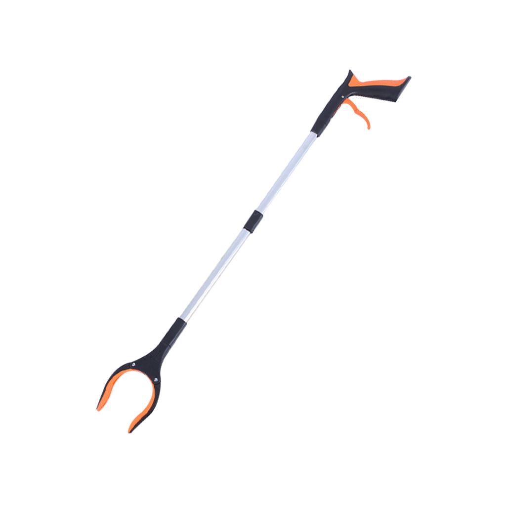 Foldable Pet Dog Outdoor Poop Clip Garbage Grabber Gripper Extender 32 Inch With Non-slip Jaws Lightweight Elderly Grabbing Tool