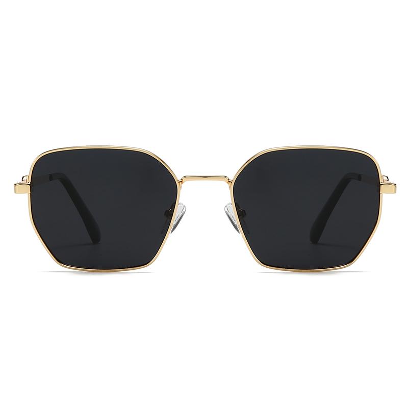 Sunglasses Popular Cross-Border Export Item Men's Sunglasses for European and American Street Style Instagram Influencer Model Square Sunglasses 1410