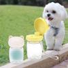 Auslaufsichere Haustier-Wasserflasche 350ml Haustier-Futter Napf Hundezubehör Haustier-Trinkbecher für Hunde Katze