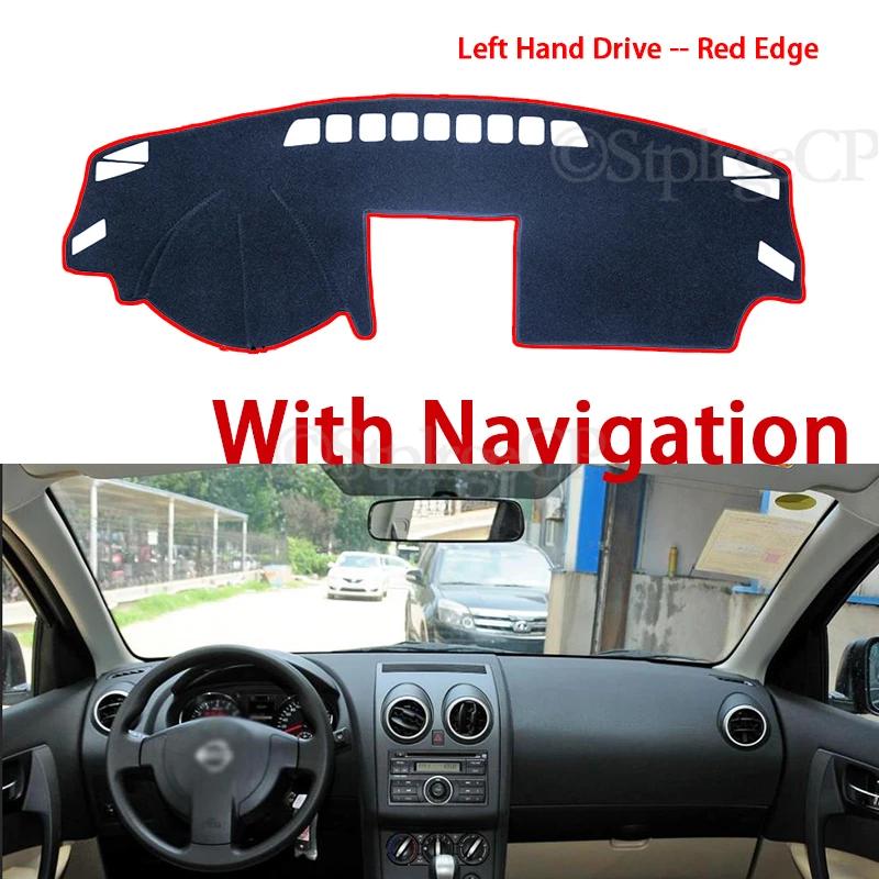 Anti-Slip Mat Dashboard Cover Pad Sunshade Dashmat Carpet Accessories for Nissan Qashqai J10 2007 2008 2009 2010 2011 2012 2013