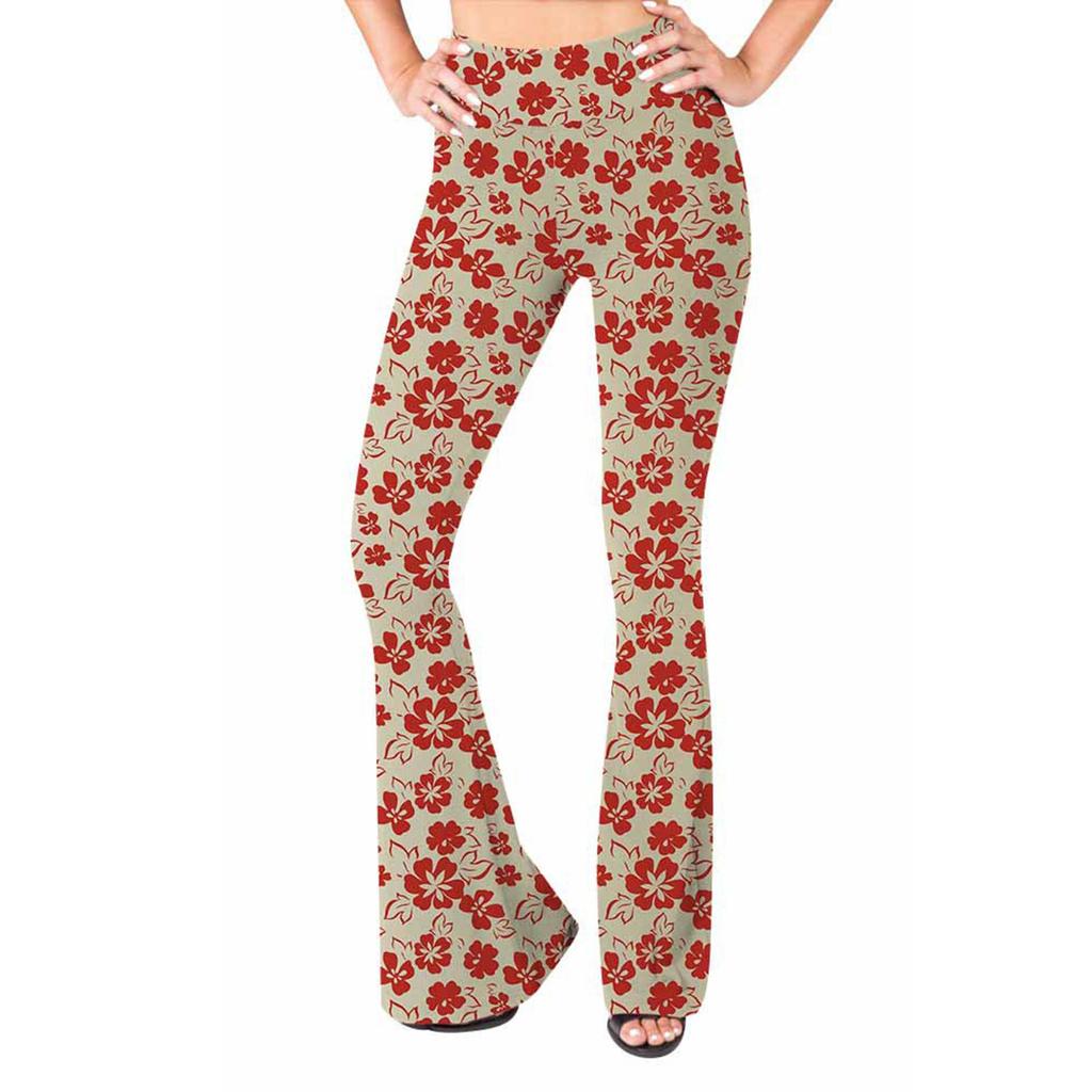 Printed yoga pants flare Clearance