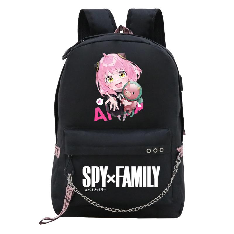 Spy playhouse anime periphery Ania backpack durable schoolbag girl cute schoolbag two-dimensional backpack