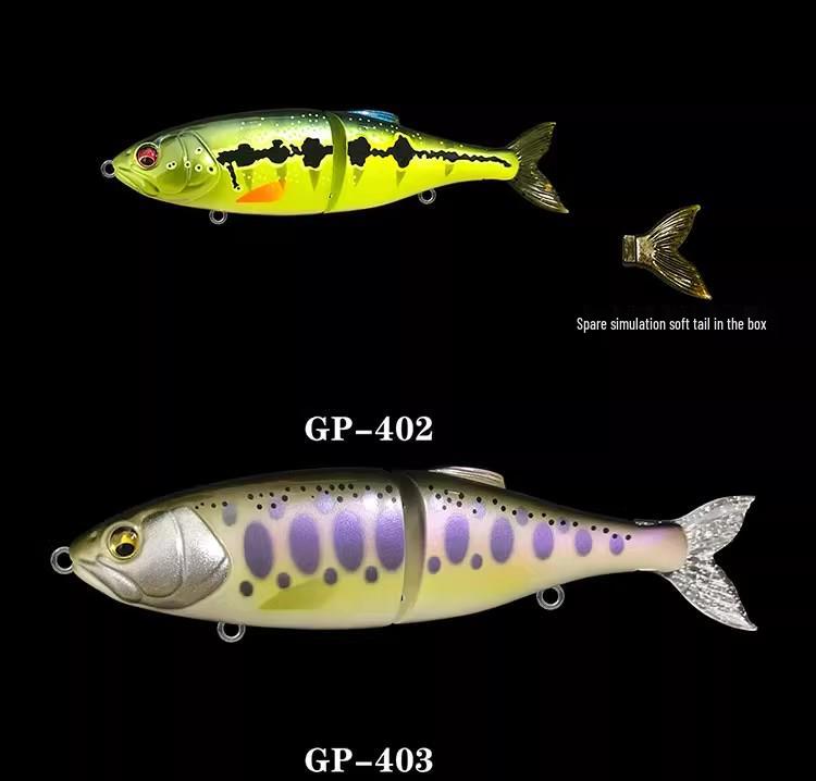 GUIDEPOST Trout & Bass Lure 4.5g/32g - Small/Large Competition Black Pit
