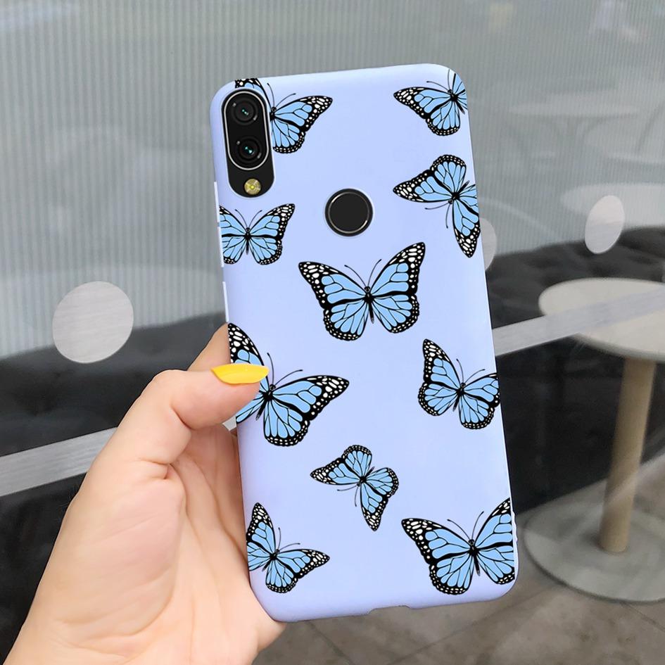 Soft Case For Xiaomi Redmi Note 7 Cover Funda For Redmi 7 7A Fashion Silicone Sunflower Phone Case on Redmi Note7 Pro Back Cover
