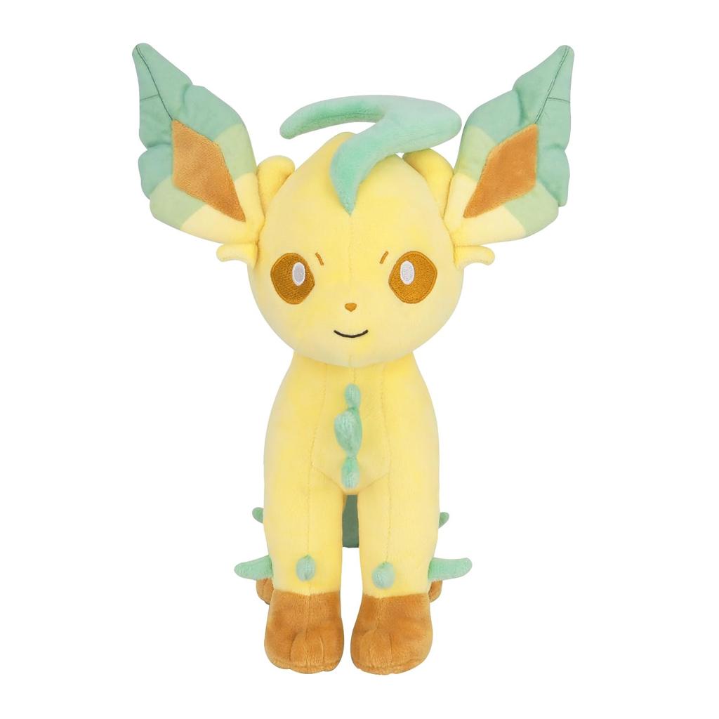 Sanei Boeki Pokemon ALL STAR COLLECTION Leafeon W21 x D21 x H31cm Plush Toy PP279 (M)