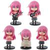 5pcs/set 10cm Gotoh Hitori Bocchi the Rock Hitori Goto Action figure toys doll Christmas gift