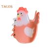 Animal Shape Hair Claw Cartoon Chicken Pig Milk Shape Hair Clip Acetic Acid Anti-slip Design Women Girl Hair Accessories