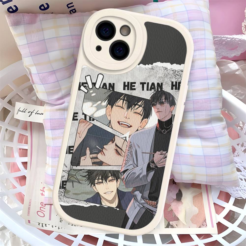 Limited Run Bl Anime Phone Case Leather For IPhone 16 15 14 13 12 11 Pro Max Plus Matte Cover