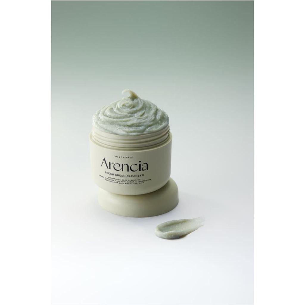 arencia Fresh Green Rice Mochi Cleanser 2-in-1 Cleansing Pack & Foam Cleanser Pore Care 120g