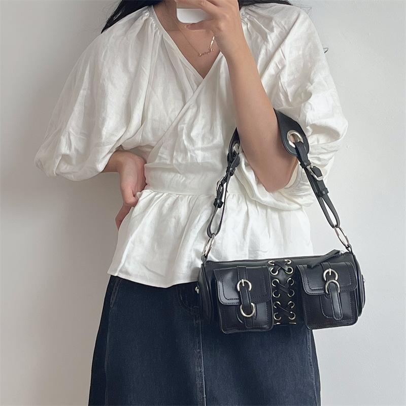 Women Bag  New Fashion Dark Style Girls Shoulder Bag Handbag Luxury Women Bag Euro-America Style