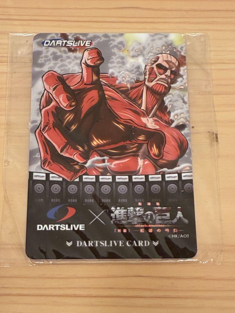 

[Б/У] Карта DARTSLIVE Атака Титанов