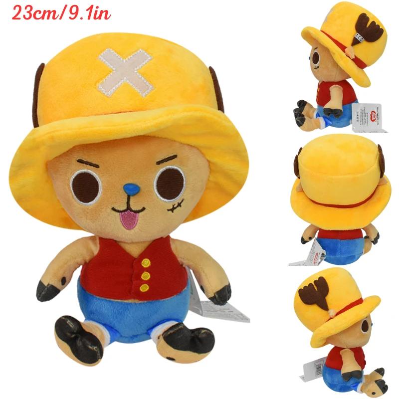 Кавайные Игрушки Плюшевые One Piece Монки Д. Луффи Тони Тони Чоппер Ророноа Зоро Кару Сабо Фрукт Гому Гому Милые Плюшевые Куклы Подарки