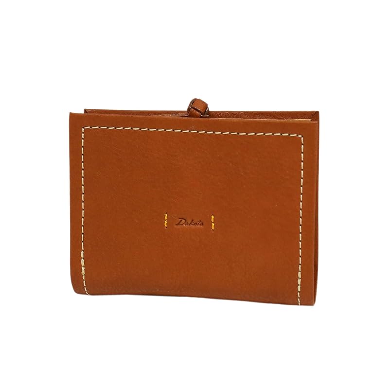 

[Dakota] bifold wallet genuine leather ladies brown DA-31531-40